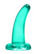 Realrock Crystal Clear Dildo with Suction Cup - 1
