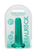 Realrock Crystal Clear Dildo with Suction Cup - 6