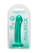 Realrock Crystal Clear Dildo with Suction Cup - 10
