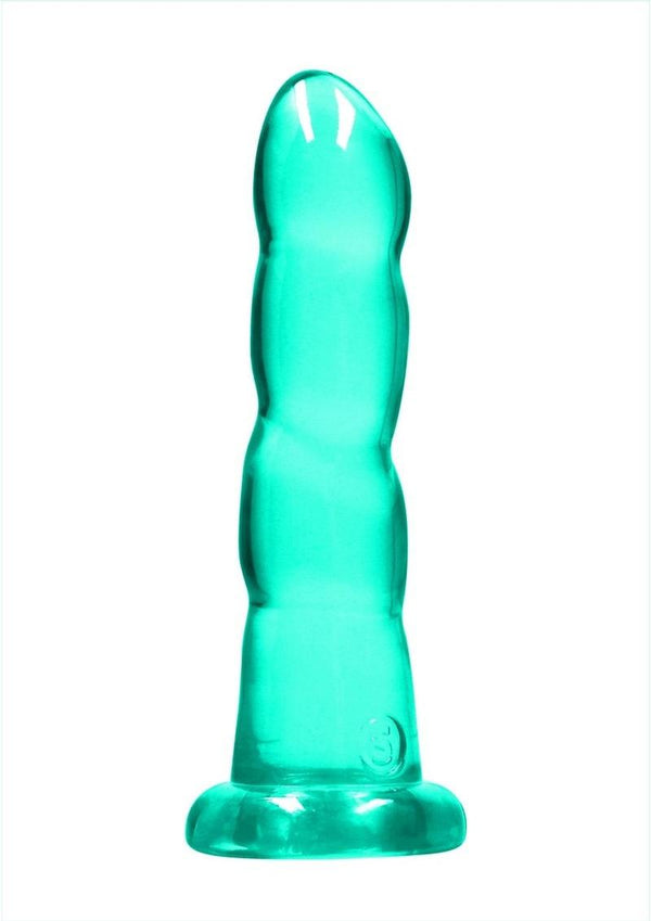 Realrock Crystal Clear Dildo with Suction Cup - 13