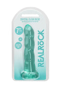 Realrock Crystal Clear Dildo with Suction Cup - 14