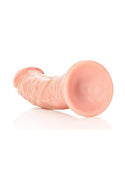 Realrock Curved Realistic Dildo with Suction Cup - 15