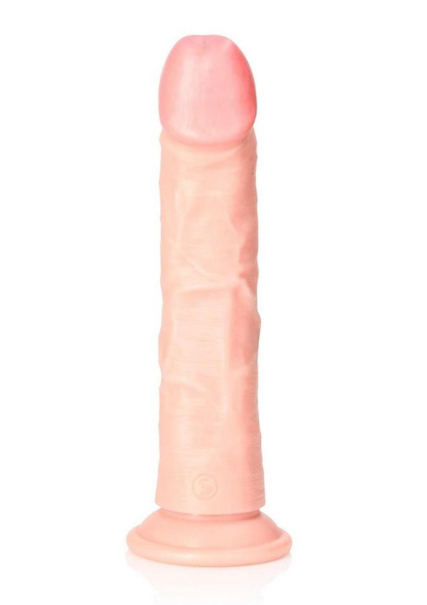 Realrock Curved Realistic Dildo with Suction Cup - 17