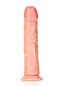 Realrock Curved Realistic Dildo with Suction Cup - 22