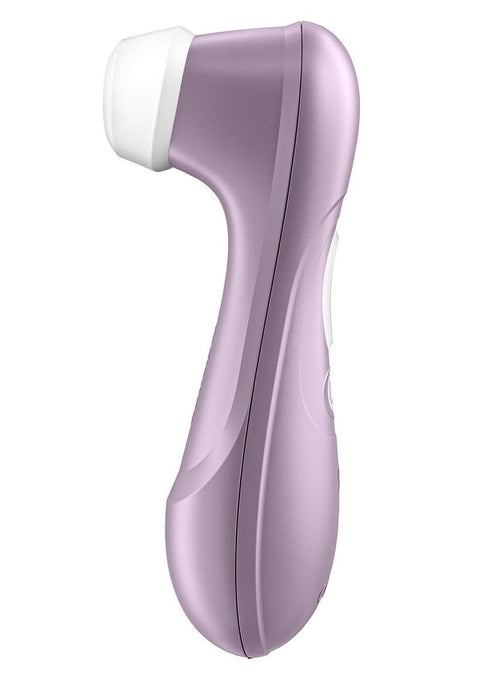 Satisfyer Pro 2 Rechargeable Silicone Clitoral Stimulator - Purple - 6.5in