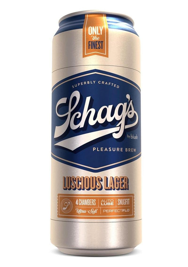 Schag's Luscious Lager Beer Can Stroker - Frosted - 2