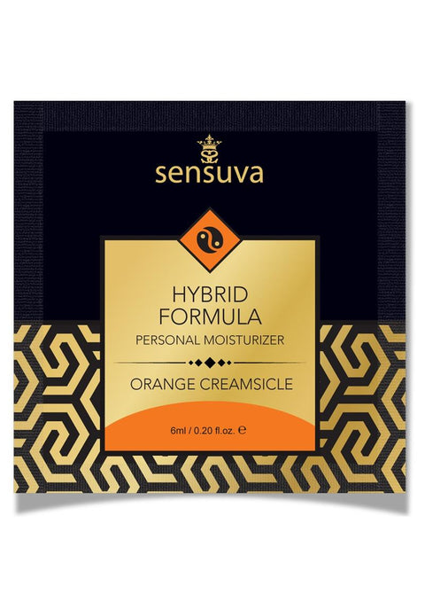 Sensuva Hybrid Orange Creamsicle Flavored Lubricant - .2oz