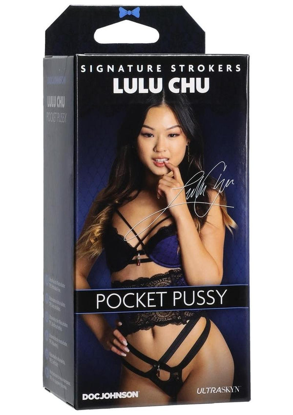 Signature Strokers Lulu Chu Ultraskyn Pocket Masturbator - Pussy - 2
