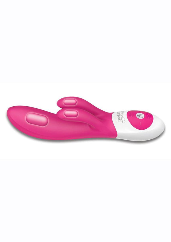 The Rumbly Rabbit Rechargeable Silicone Rabbit Vibrator - 3