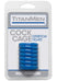 Titanmen Ribbed Stretch-To-Fit Cock Cage - Blue