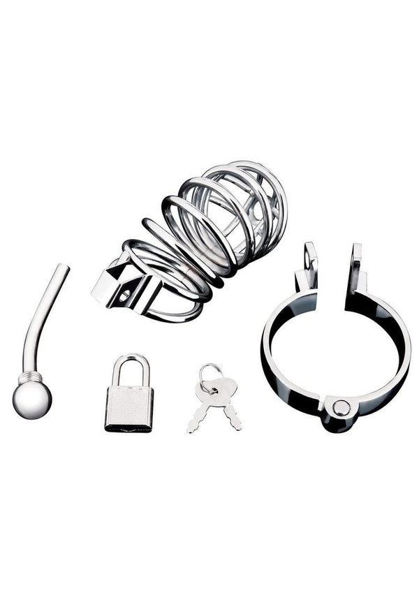 Urethral Play Cage Stainless - 1